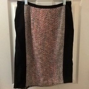 Yoana Baraschi Lined Tweed Inset Pencil Skirt 8